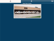 Tablet Screenshot of hartzpestcontrol.com